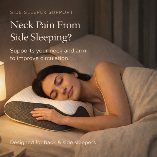 NeckHug Memory Foam Comfort Pillow